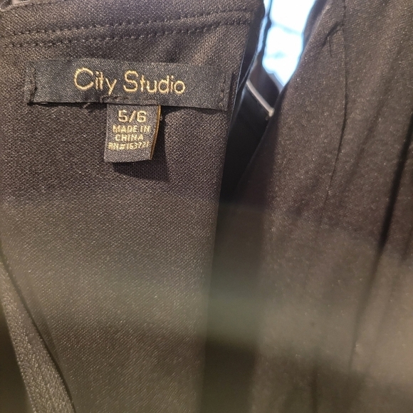 NWT City Studios Junior Sweetheart-Neck Tiered Dress on Blacl Size 12 - Picture 13 of 13